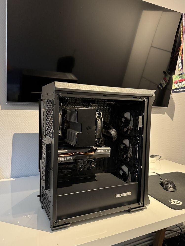 Komputer PC Ryzen 7600/RTX 3060TI/32GB DDR5 6000MHz