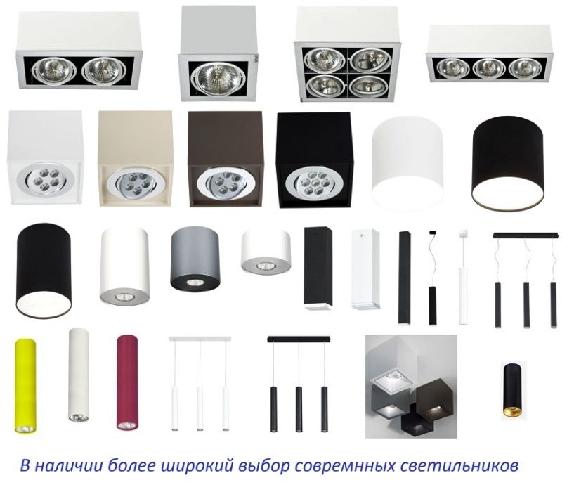Накладной led светильник точеный спот светодиодный