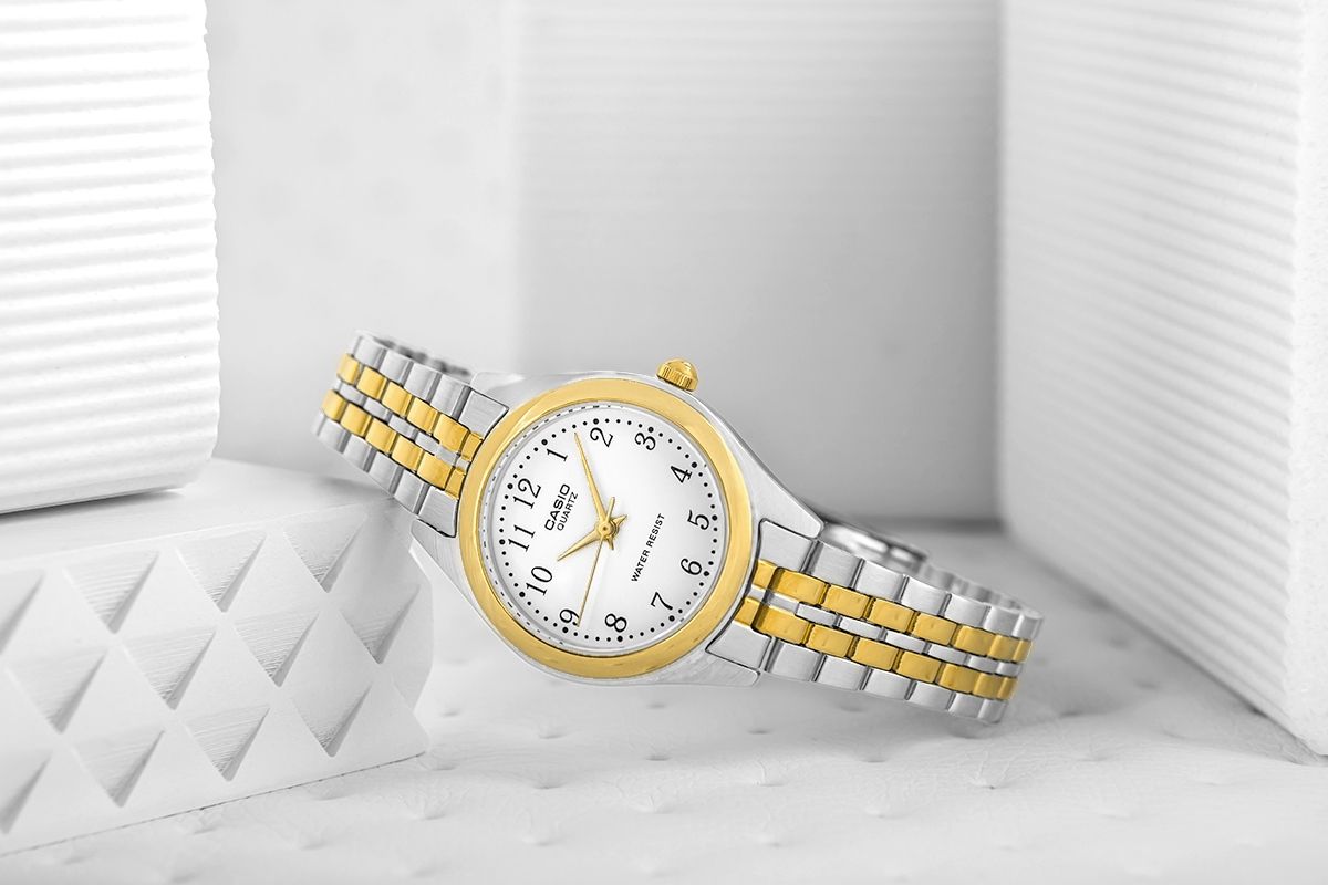 zegarek damski casio ltp-1129g-7brdf + box