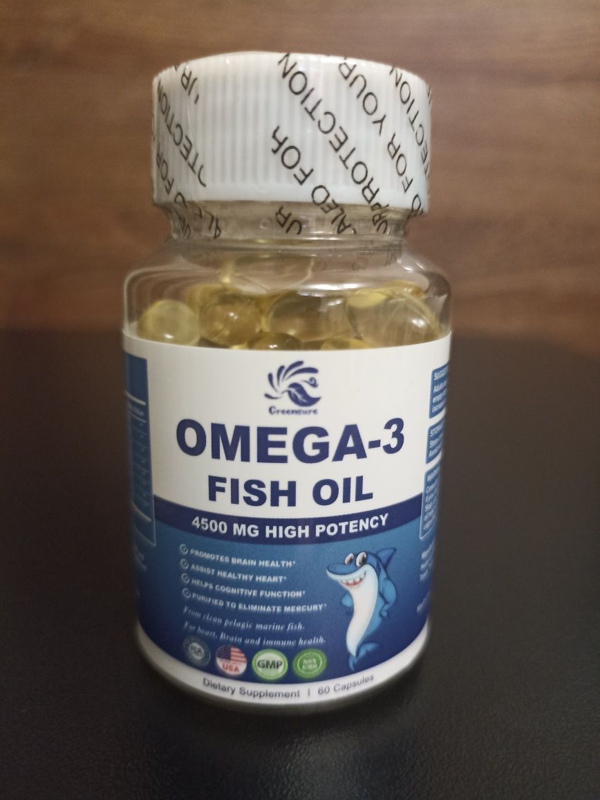 Витамины Omega 3 Fish oil 4500 mg