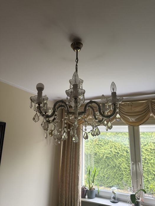 2 Zyrandole.  2 kinkety.   retro stan bardzo dobry