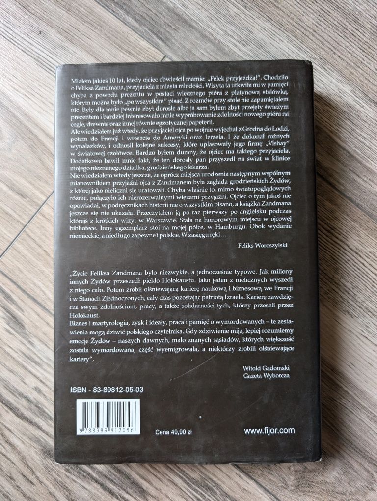 Książka Nigdy nie gaśnie nadzieja Zandman