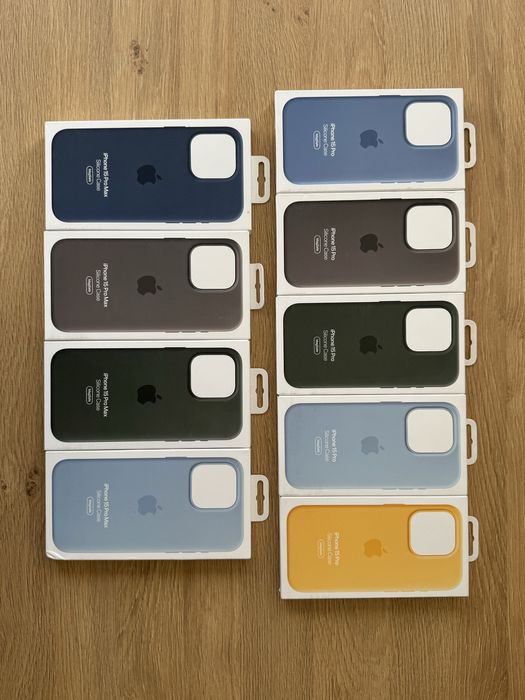 Оригінал чохол Apple iPhone 15 Pro / Max силікон Case MagSafe чехол