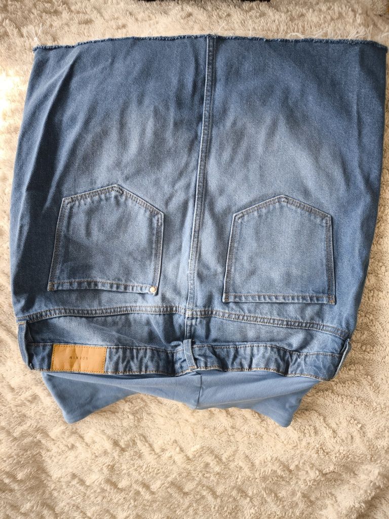 Spódniczka jeansowa ciążowa H&M