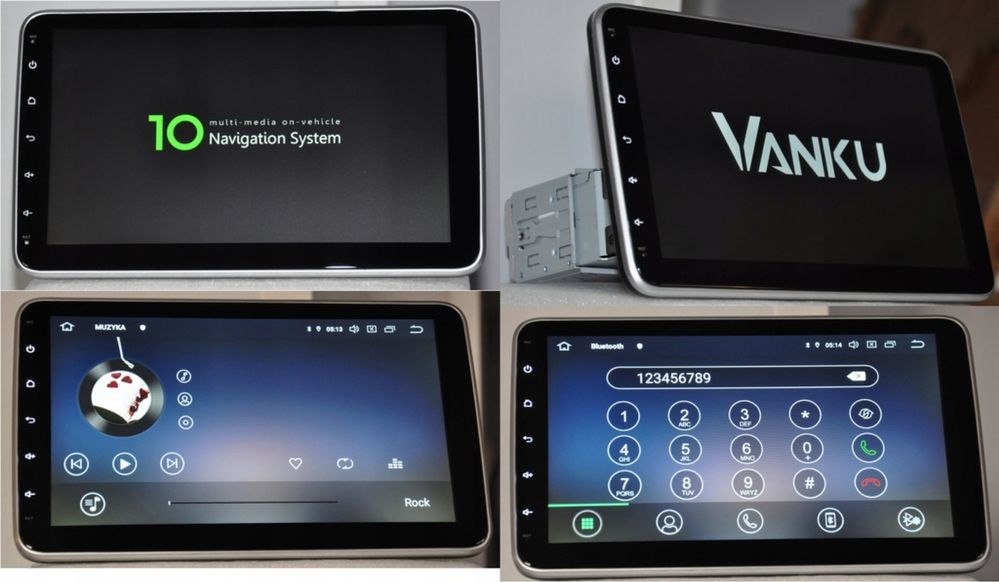 Radio Vanku 1DIN Nawigacja | Android | Wifi | usb | 10,1”|