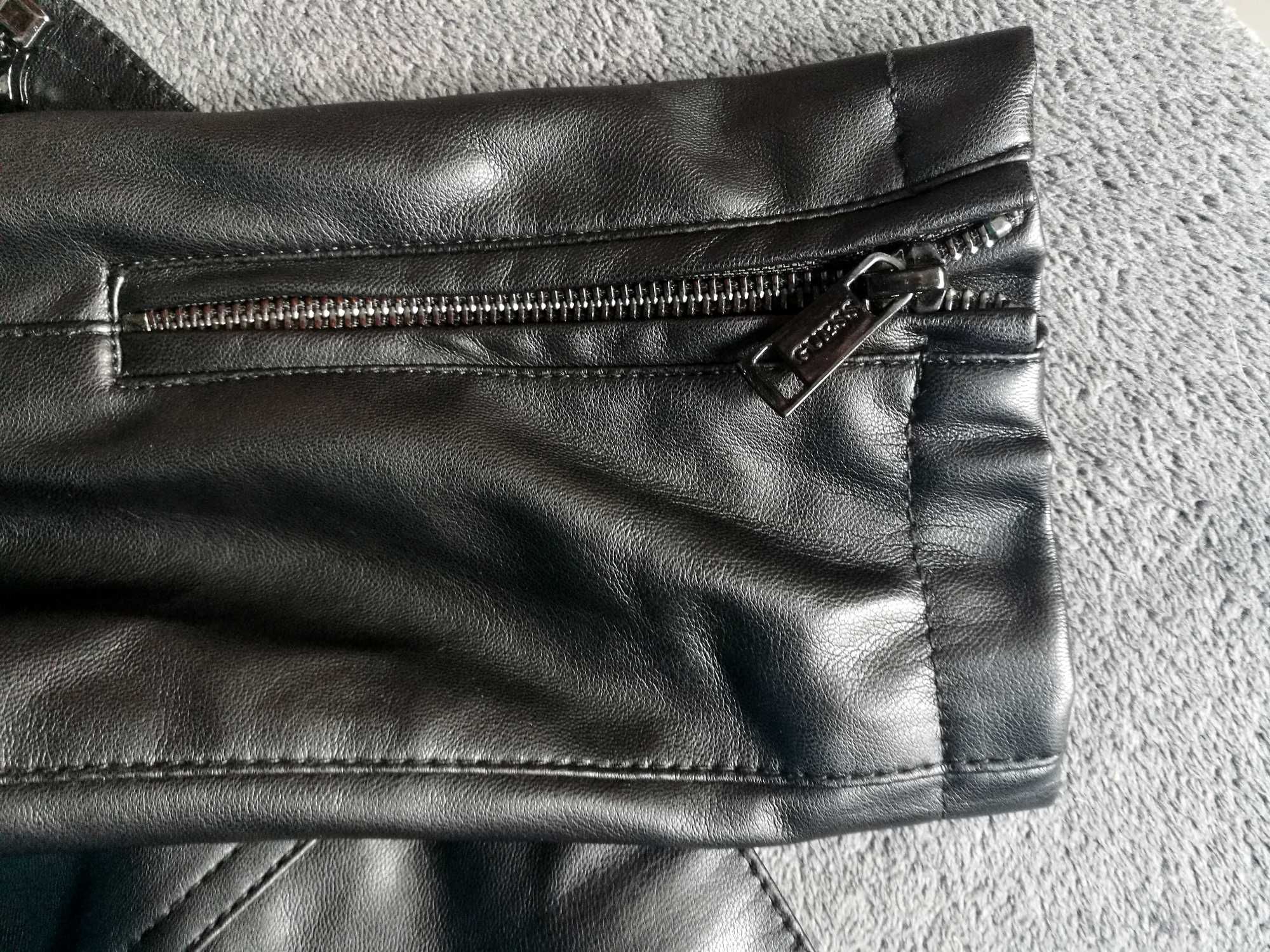 Kurtka Damska Ramoneska GUESS czarna rozmiar L lub EUR 44 Los Angeles