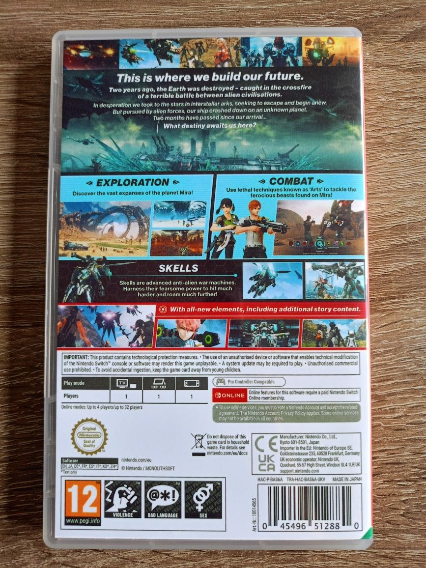 Gra Xenoblade Chronicles X Definitive Editinion Nintendo Switch Hit!!!