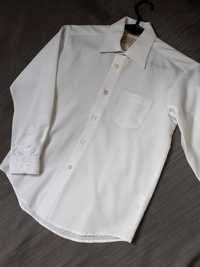 Koszula biała (roz. 32) długi rękaw (bawełna 100%)