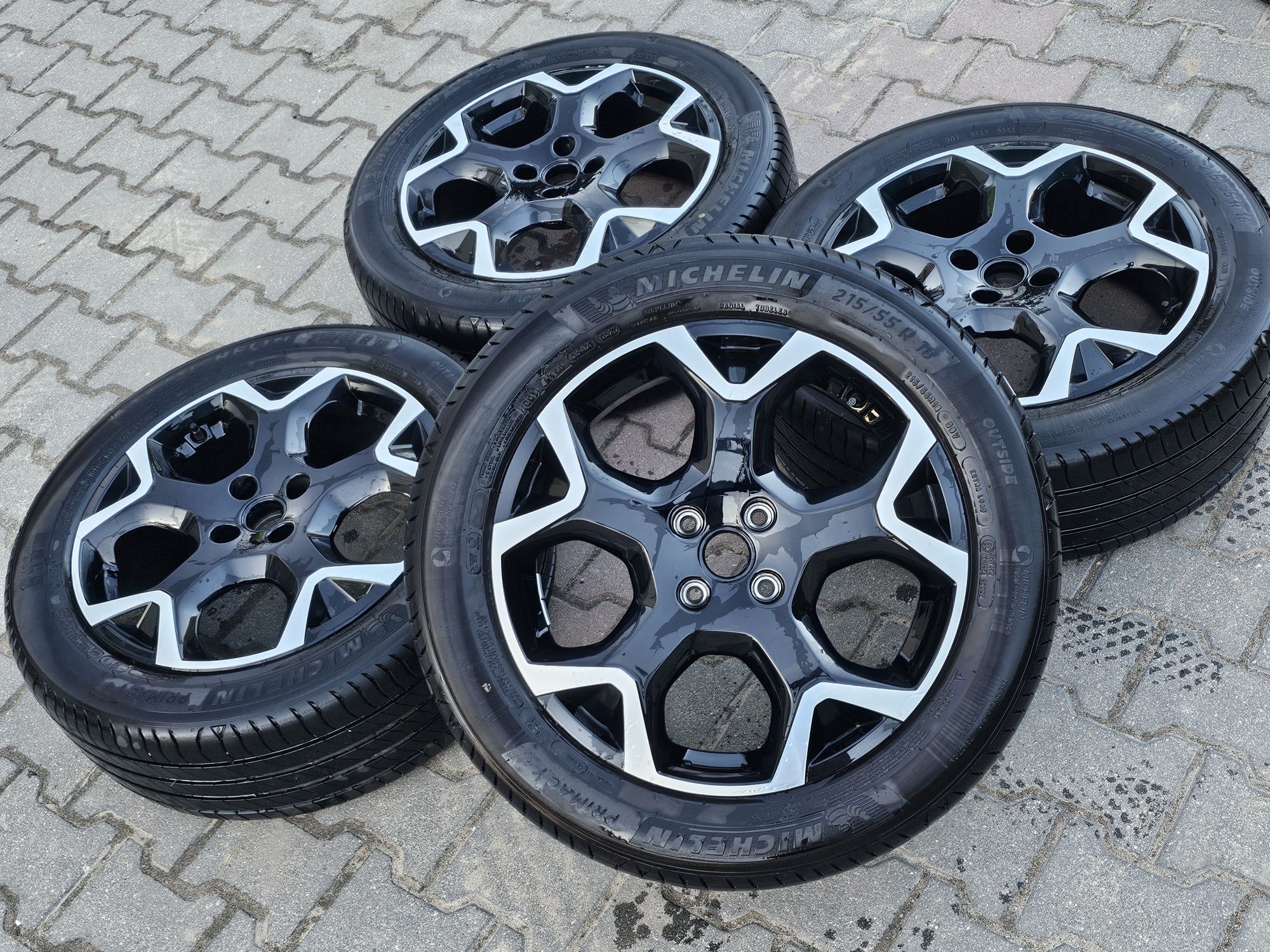 Koła letnie Opel Mokka 4x108 215/55R18 Michelin 7mm jak Nowe