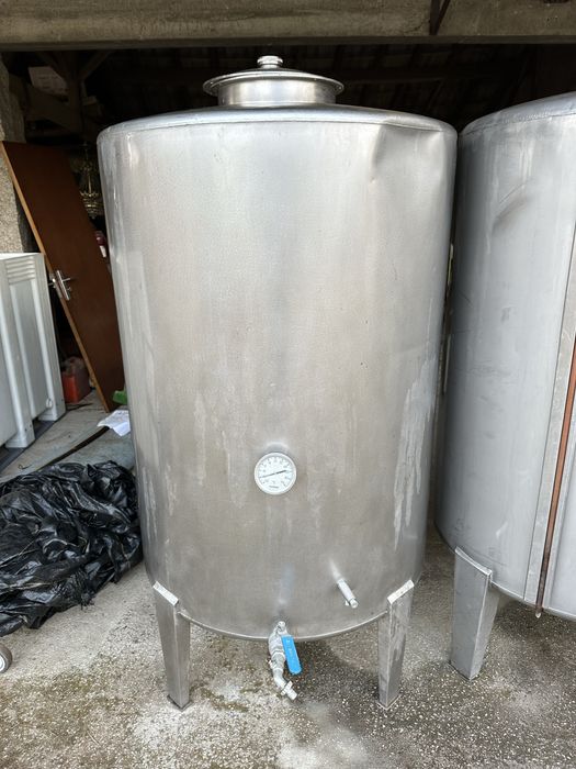 Cubas inox varias capacidades 250 littos e 1000 litros