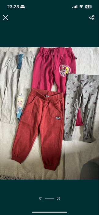 Spodnie 92 dluga nogawka