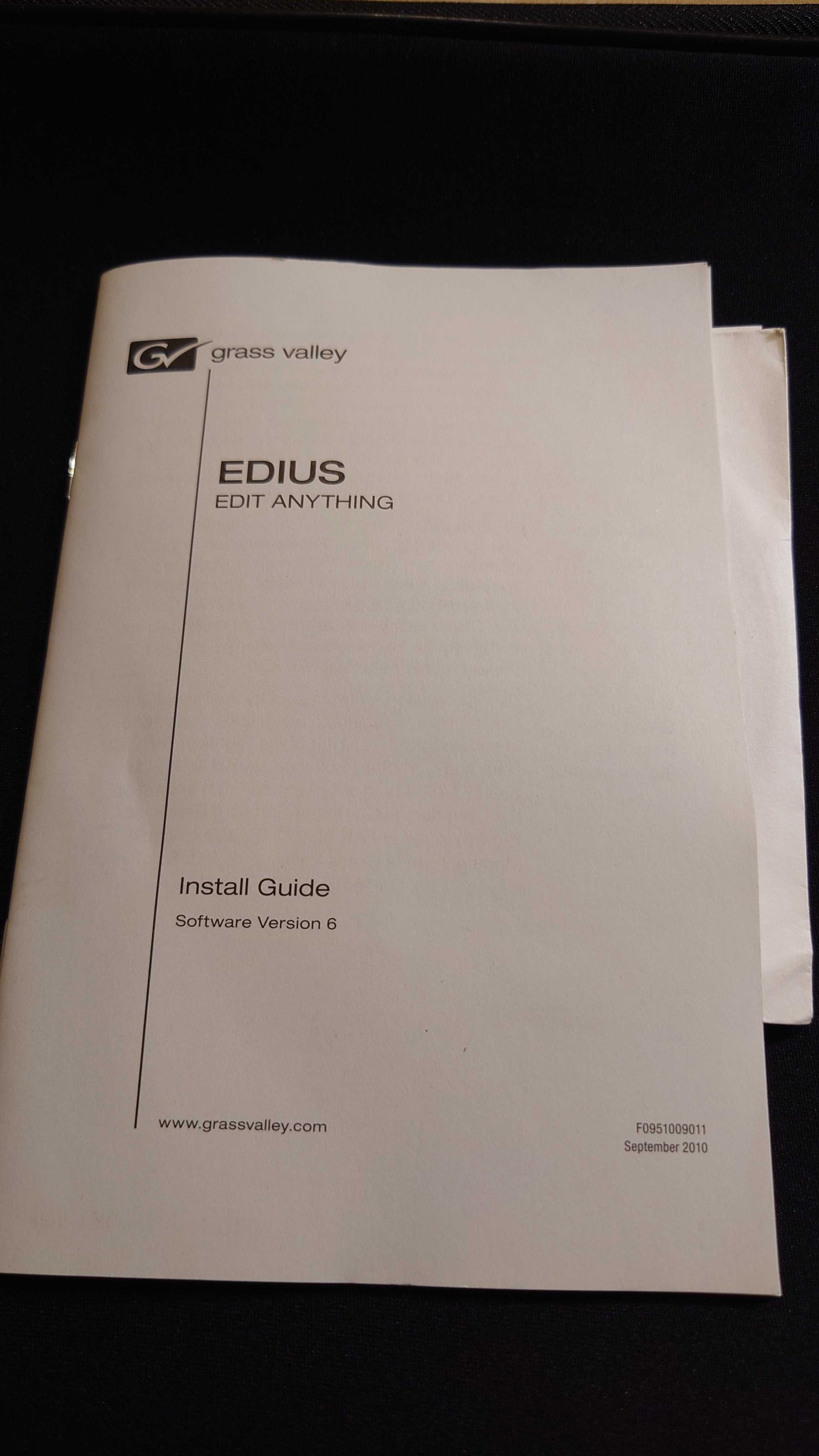 Software de edição de video Grass Valley EDIUS 6