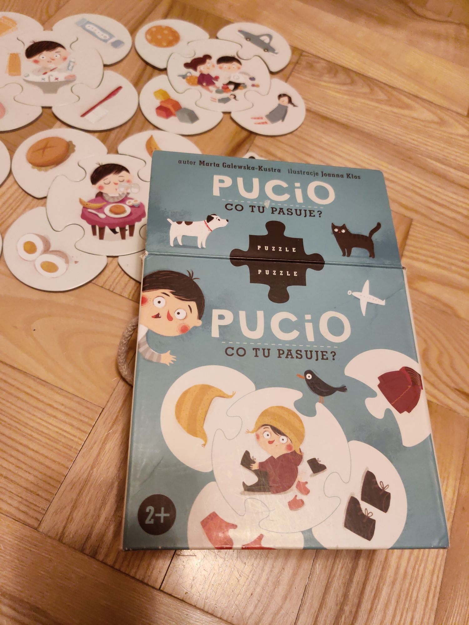 Pucio, puzzle dla dwulatka