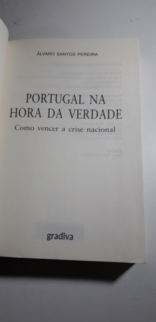 Portugal na Hora da Verdade - Álvaro Santos Pereira