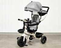 DZIECIĘCY ROWER trójkołowy jeździk dla dziecka obracany 360*