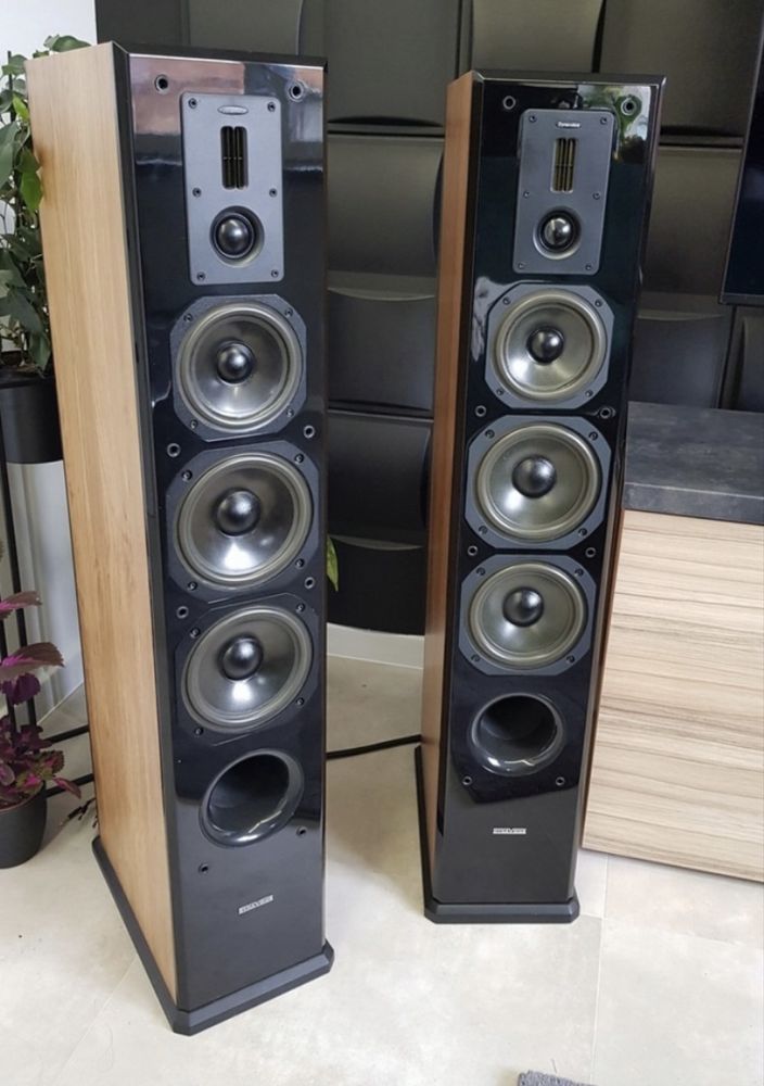 Kolumny Dynavoice DF-6 dab + czarny polysk