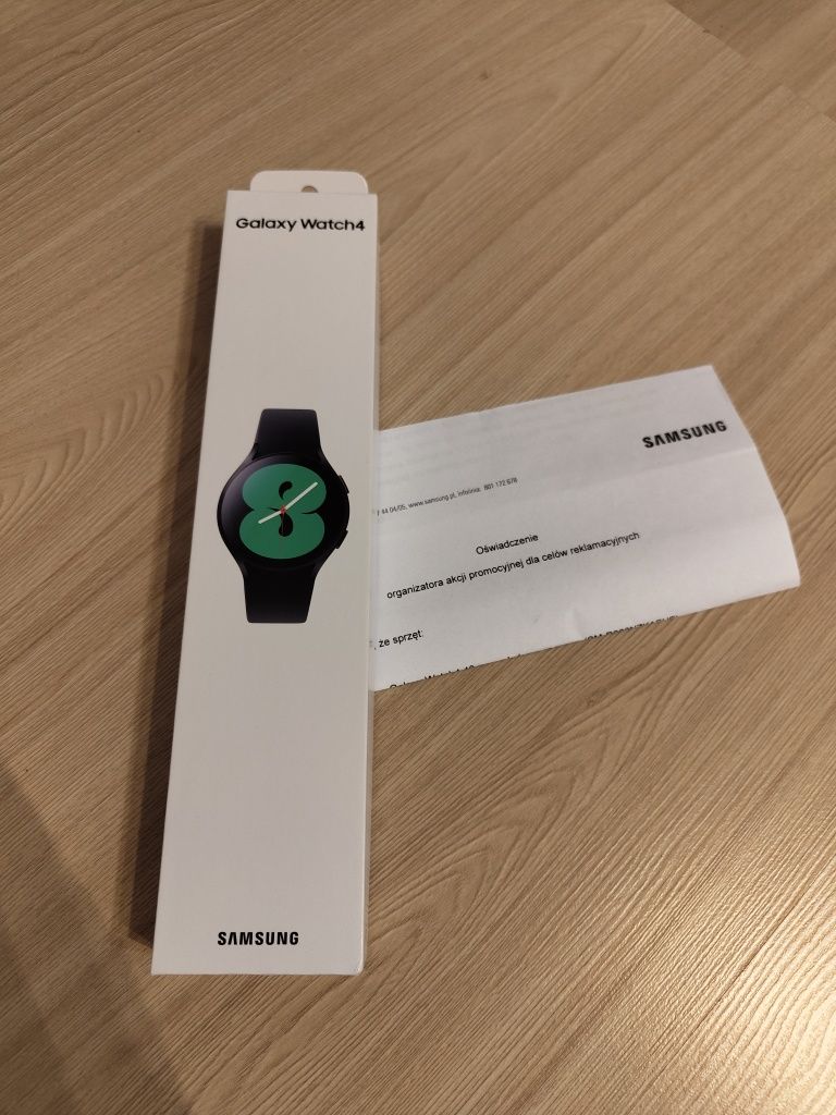 Smartwatch Samsung Galaxy Watch 4 40mm czarny SM-R860 nowy