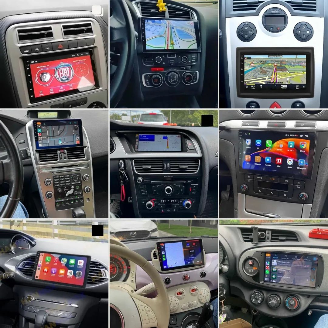 Rádios Android GPS para todas as Marcas Auto