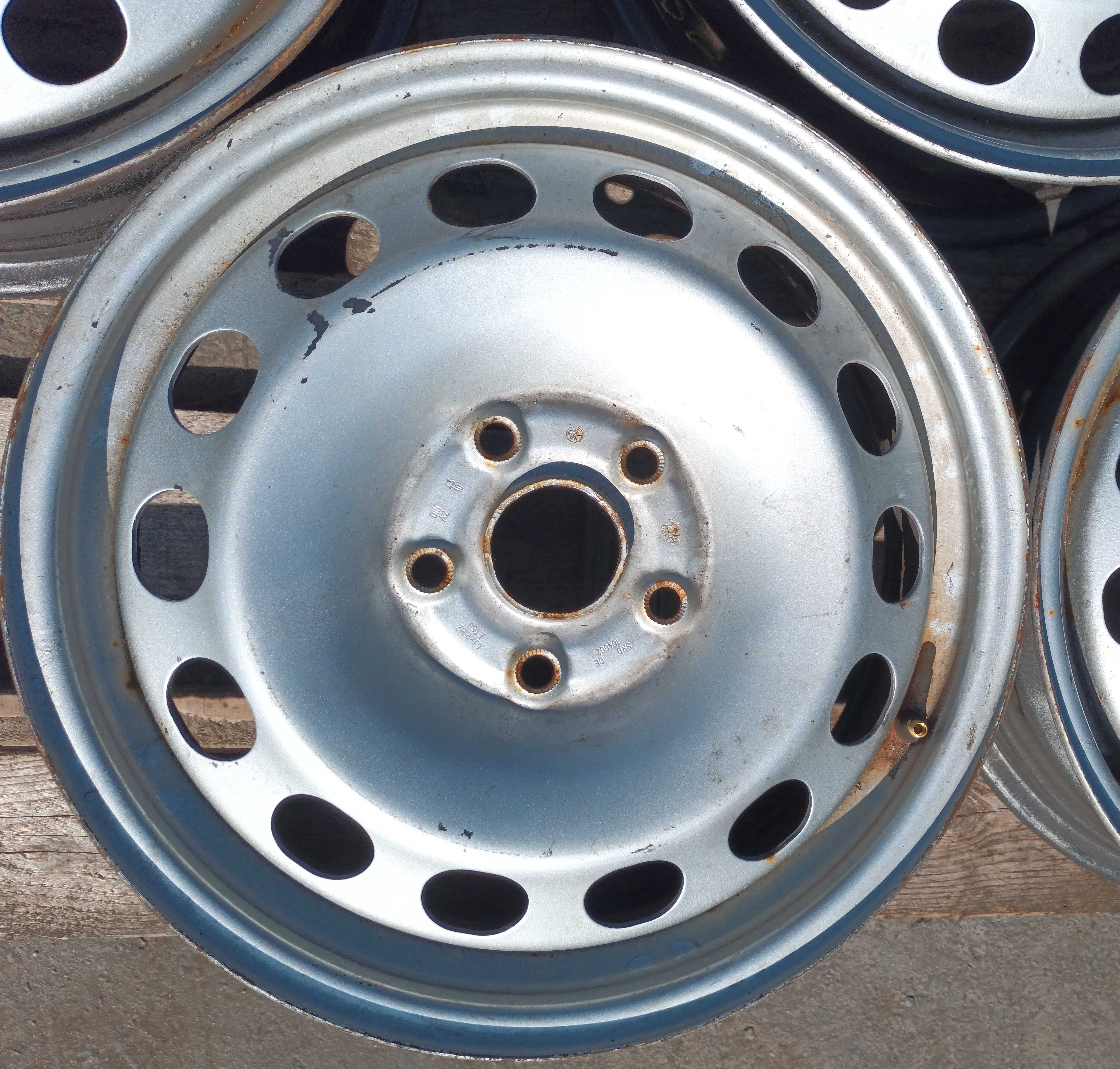 Felgi stalowe 4 szt.  6Jx16 ET50 5x112 VW SKODA SEAT AUDI