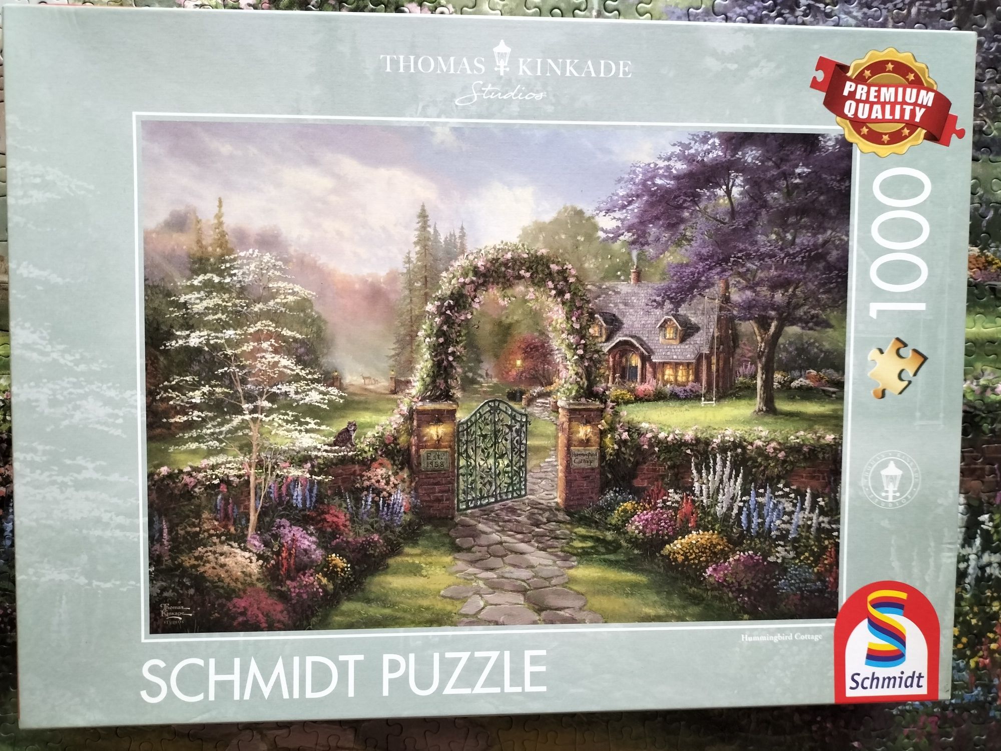 Puzzle "Hummingbird Cottage" 1000 el. Schmidt