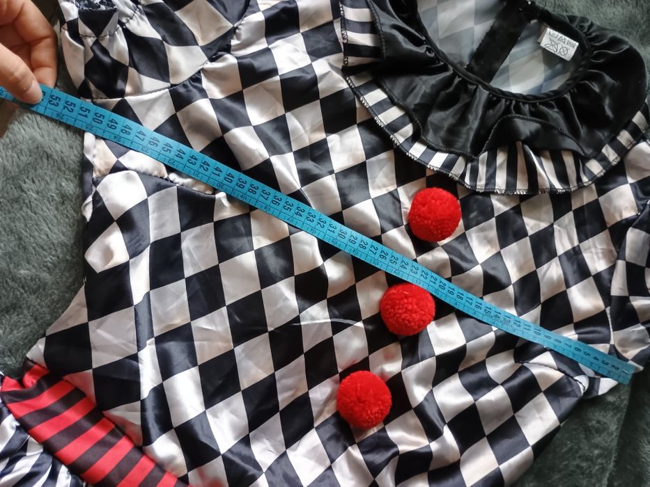 Kostium dla dorosłych Harlequin Vintage Clown