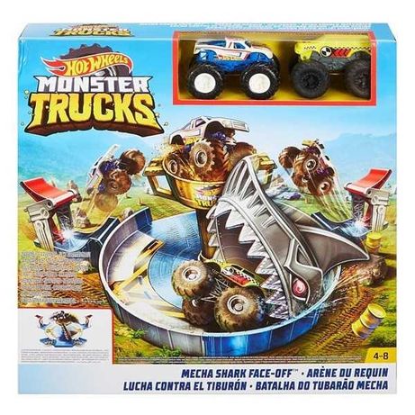Игровой набор Hot Wheels "Опасное противостояние" Monster Trucks FYK14