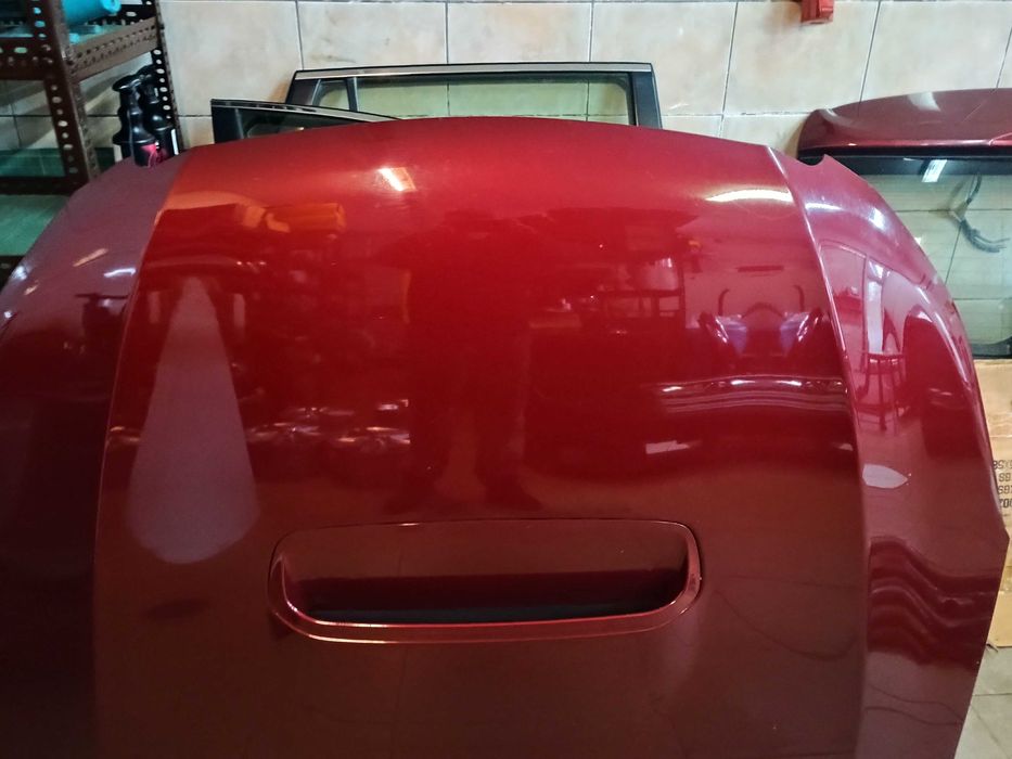 Maska Subaru Outback IV BR 2013r. Lift Bordowa H2Q Bez uszkodzeń