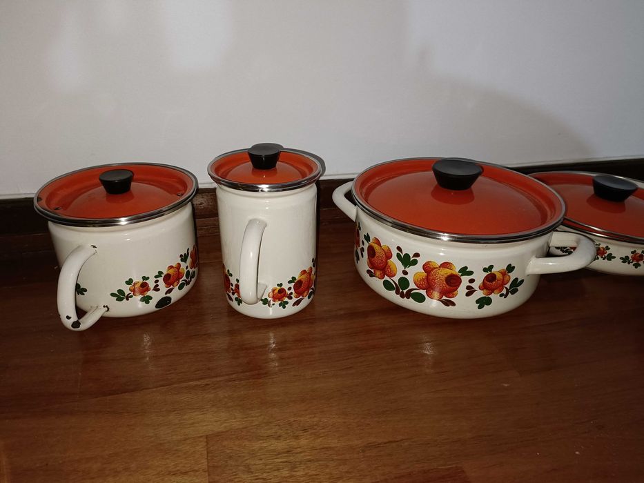 panelas esmaltadas, lote