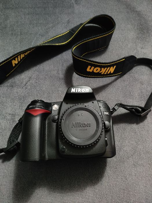 Nikon D90 + Nikkor 55-200 VR ED Niski Przebieg Grip Bateria X2