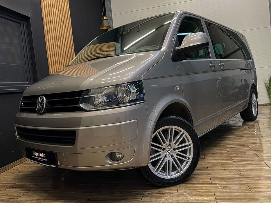 Volkswagen Multivan LONG *2.0 TDI *180KM* DSG *2x elektryczne drzwi* 175.000KM *5 EKRANÓW*