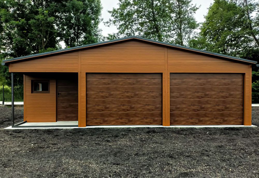 Garaż z płyty warstwowej wielkopolskie garaż warsztat magazyn