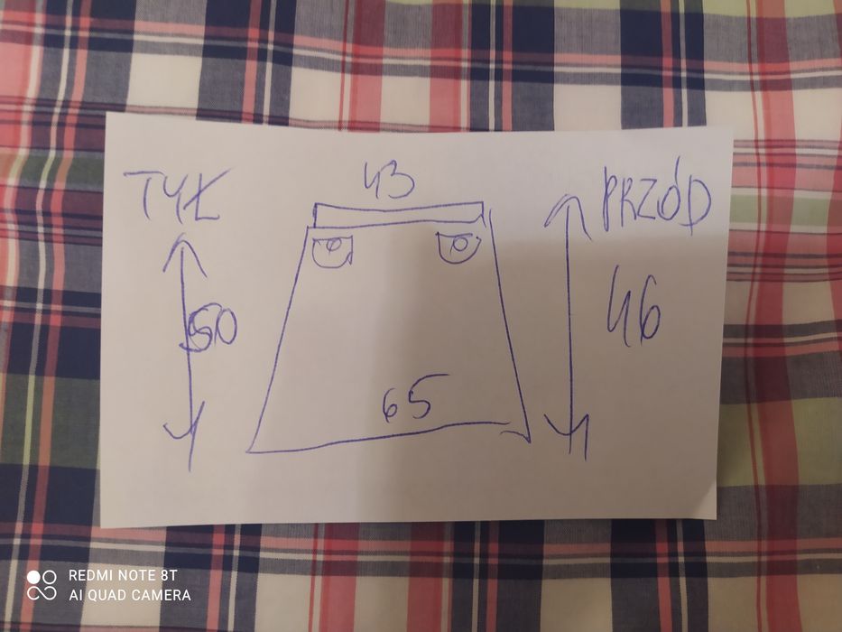 spódnica Boden rozmiar 16 Nowa trapezowa bawełniana lekka z podszewką