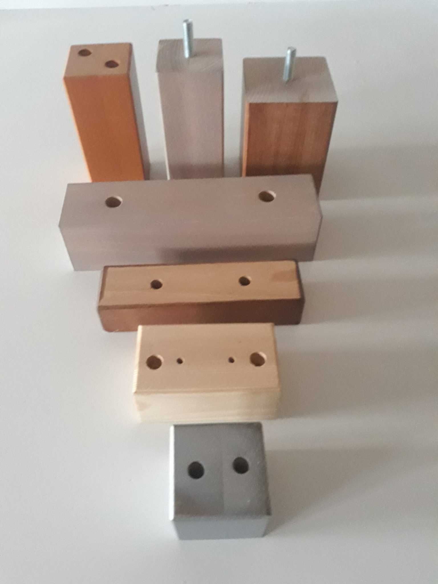 Nóżki do mebli nóżki drewniane bukowe dębowe sosnowe produkcja