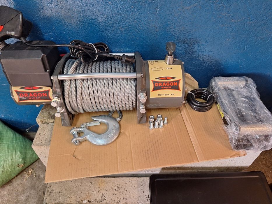 Wyciągarka dragon dwt 16000 hd 12v nowa
