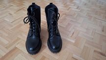 Czarne buty/botki jesienno zimowe Tamaris
