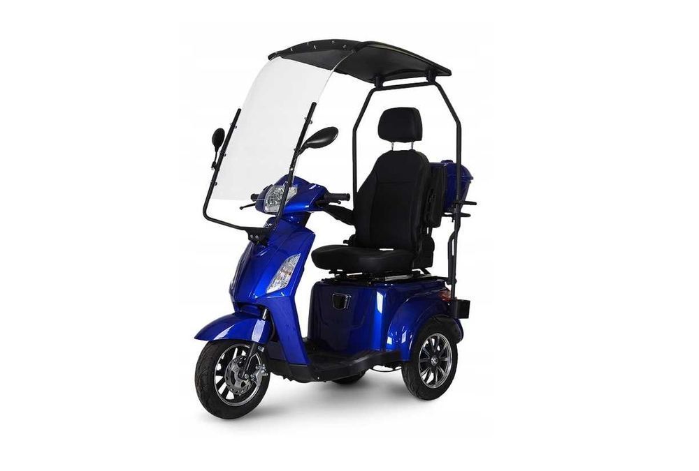 Skuter inwalidzki elektryczny Trójkołowy dla seniora Medilife TRIP