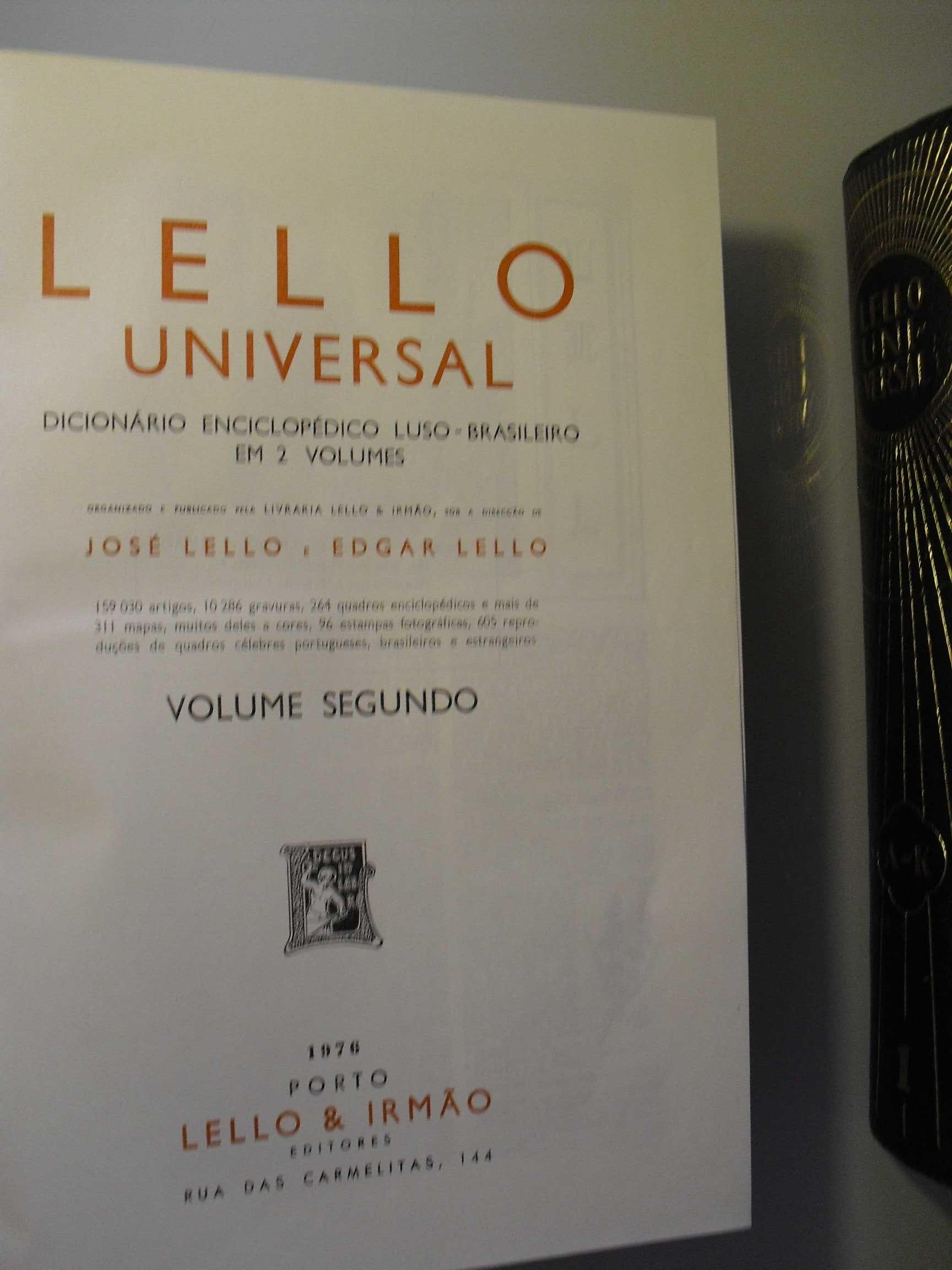 Lello Universal-Dicionário Enciclopédico Luso Brasileiro