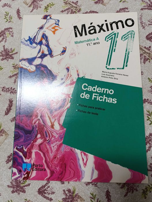 Livro de fichas Máximo 11- 11°Ano