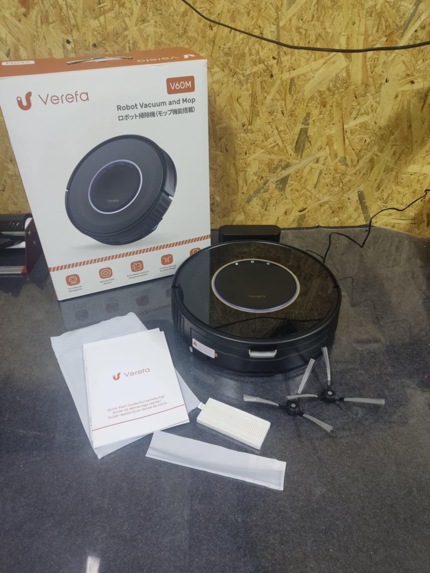 Verefa Robot Vacuum Cleaner Floor V60M
Inteligentna nawigacja 1.0