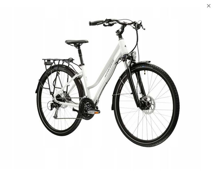 BLACK FRIDAY! Kross Trans 8.0 Damski 17” 28” Perłowy