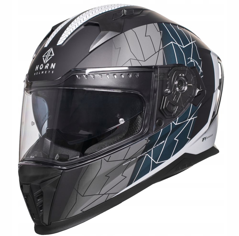 Horn HIRS kask motocyklowy PINLOCK gratis ECE 06 XS-XL INTERKOM READY