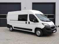 Peugeot BOXER L3H2 BRYGADÓWKA 7 OSÓB KLIMA KAMERA TEMPOMAT NR.116  brygadówka 7 osób, homologacja ciężarowa, klima, tempomat, nr.116