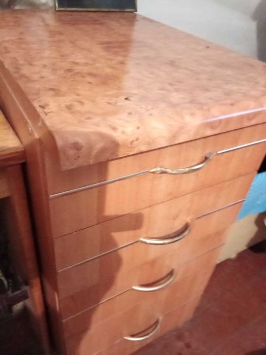 Кухня коричнева меблі на кухню самовивіз Ковель-2