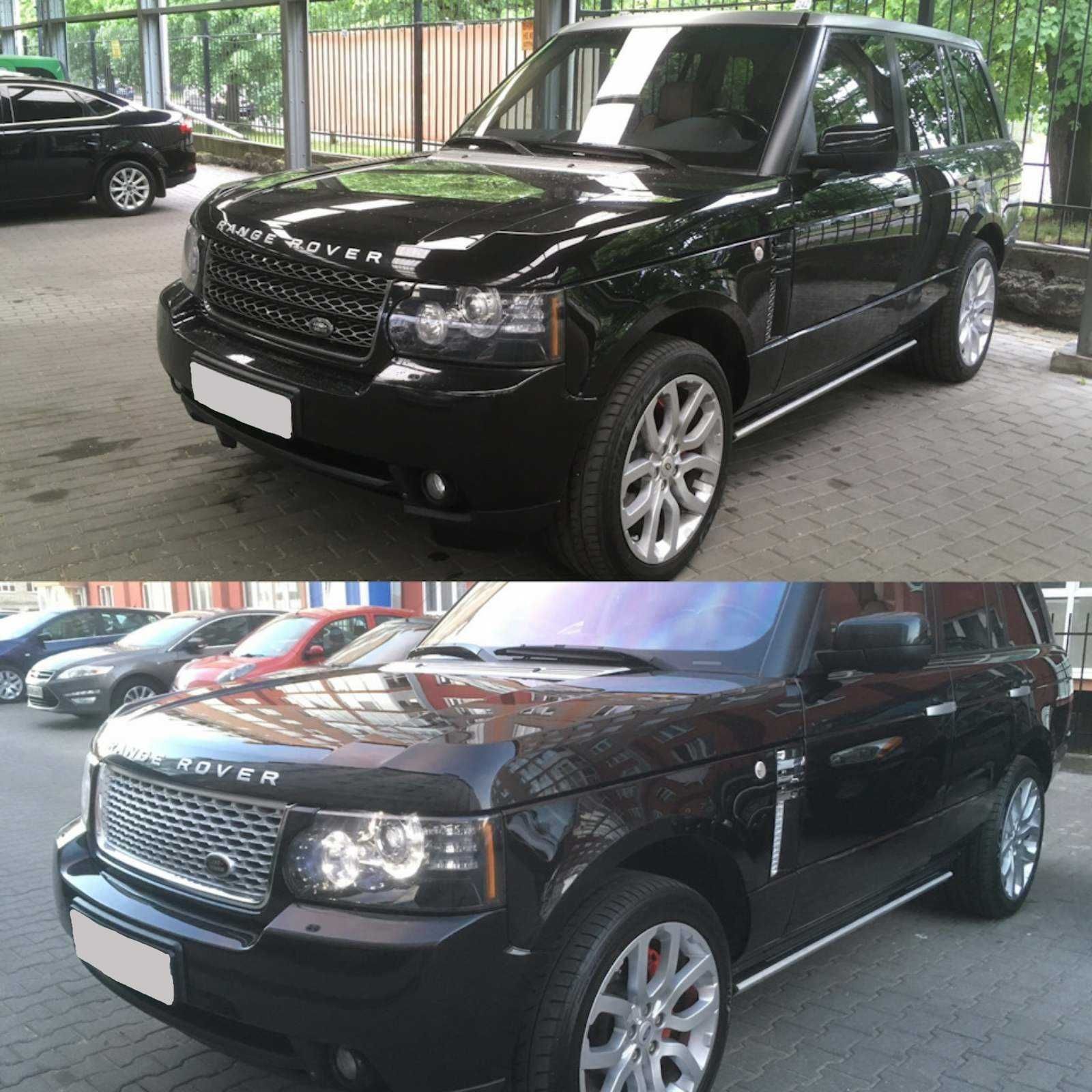 решетка радиатора на Range Rover vogue 02-21 l322 l405 svo svr жабра