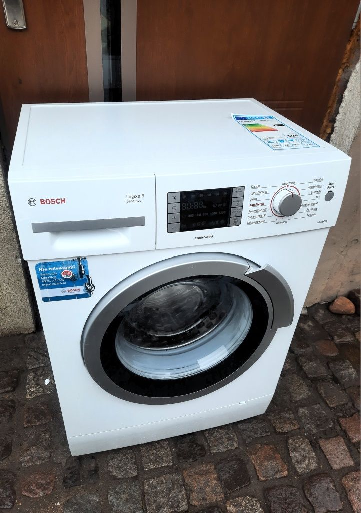 pralka BOSCH 6 kg slim 42 cm A+++ jak NOWA zadbana  transport