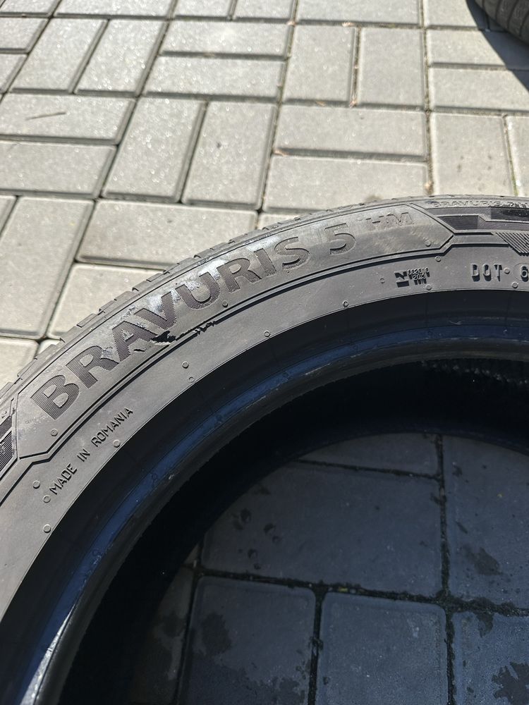2x opony letnie 215/55R17 Barum Bravuris 5 cena za parę 5,5mm 2023 rok