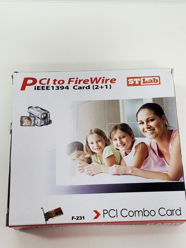 Контроллер PCI Card IEEE-1394 3+1 ports STLab (F-231)