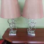2 lampy stojące, hand made.