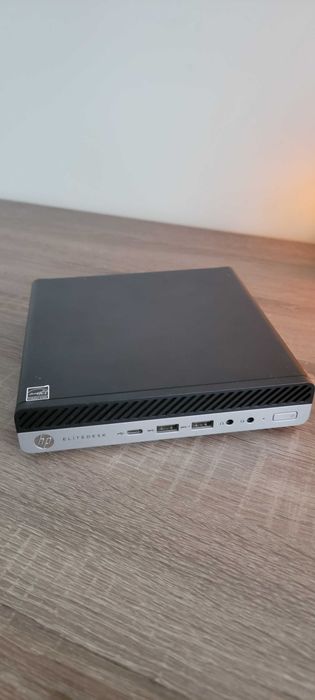 HP EliteDesk 705 G4 DM AMD Ryzen 5 PRO 2400GE На запчастни або ремонт!