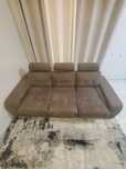 Sofa 3 lugares cinza escuro